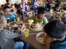 Chiquistepe - The class room is also the dining room